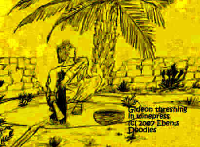 Gideon Threshing